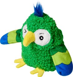 Frisco Summer Parrot Interactive Chirping Flapping Electronic Plush Cat Toy with Silvervine & Catnip