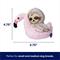 Show in main carousel: Frisco Sloth in Flamingo Float Plush Squeaky Dog Toy, Small/Medium slide 2 of 7