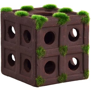 Underwater Treasures Shrimp Cubes Fish Ornament, 2.5-in