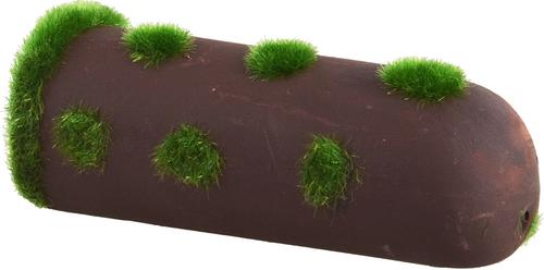 Show full view: Underwater Treasures Ceramic Tubes Mossy Fish Ornament slide 3 of 3