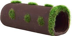 Underwater Treasures Ceramic Tubes Mossy Fish Ornament slide 1 of 3