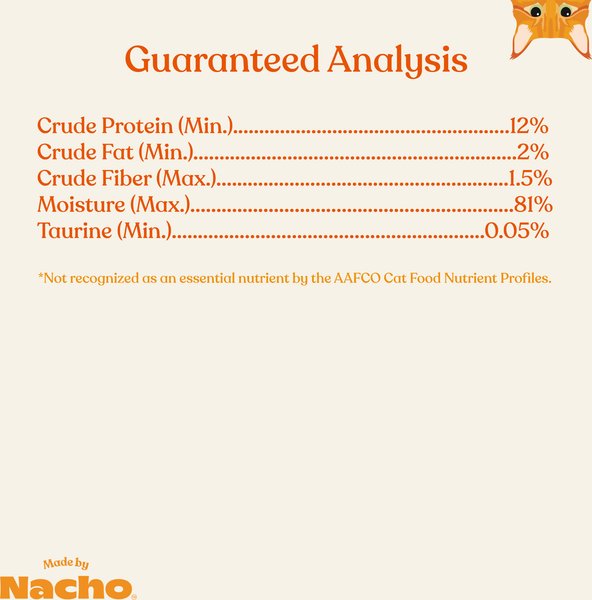 Made by Nacho Flaked Chicken & Tuna Recipe in Bone Broth Wet Cat Food, 3-oz can, case of 12