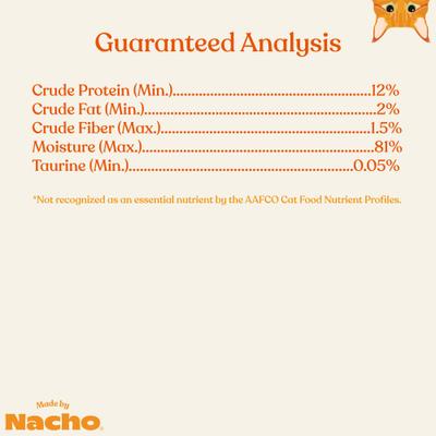 Show full view: Made by Nacho Flaked Chicken & Tuna Recipe in Bone Broth Wet Cat Food, 3-oz can, case of 12 slide 8 of 9
