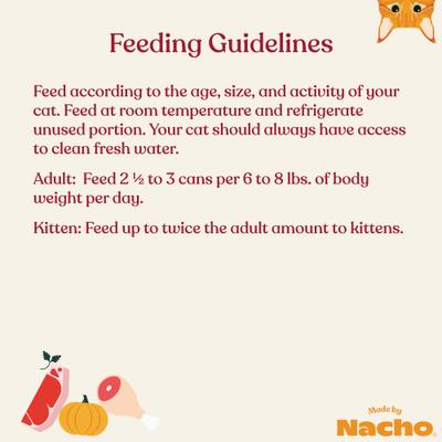 Show full view: Made by Nacho Flaked Chicken & Beef Recipe in Bone Broth Wet Cat Food, 3-oz can, case of 12 slide 9 of 9