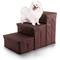 Show in main carousel: Home Base Foldable Dog & Cat Steps, Brown slide 2 of 8