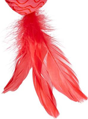 Show full view: Frisco Flamingo with Feathers Plush Kicker Cat Toy with Silvervine & Catnip slide 3 of 7