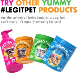 Legitpet Psyllium Husk & Fish Oil Hairball Cat Treats, 100 count slide 2 of 9