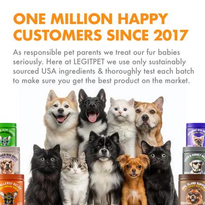 Show full view: Legitpet Psyllium Husk & Fish Oil Hairball Cat Treats, 100 count slide 9 of 11