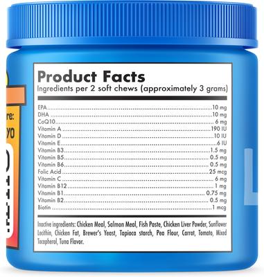 Show full view: Legitpet Daily Health Support Multivitamin Cat Treats, 100 count slide 7 of 11