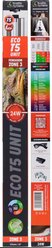Reptile Systems Eco T5 Unit Zone 3 Reptile Lighting Kit 12%, 24-In, 24-watt
