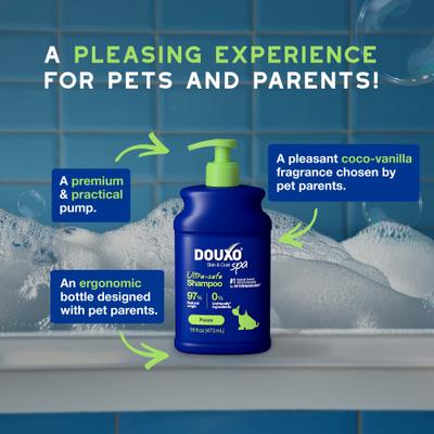 Show full view: Douxo Skin & Coat SPA UltraSafe Puppy Shampoo, 16-fl oz bottle slide 6 of 10