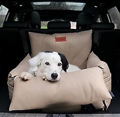 Pawseat Maxi Safety Pet Seat & Calming Dog Bed, Medium, Tan slide 2 of 8