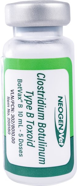 Show full view: BotVax B Vaccine for Horses, 10-mL vial - 5 Doses slide 1 of 3