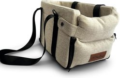 Pawseat Dog Safety Car Booster Seat & Carrier, Small, Beige slide 1 of 8