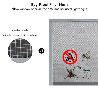 Show full view: beeNbkks Double Deck Bug Proof Cat Window Perch, Grey slide 3 of 8