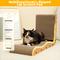 Show in main carousel: Happy & Polly L-Shape Double-Sided Cardboard Cat Scratcher, Brown, 26-in, 1 count slide 4 of 11