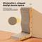 Show in main carousel: Happy & Polly L-Shape Double-Sided Cardboard Cat Scratcher, Brown, 26-in, 1 count slide 2 of 11