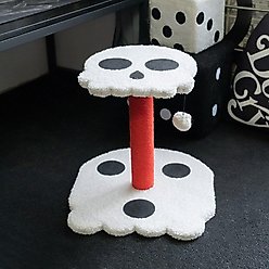 Happy & Polly Skull & Bones Design Cat Scratching Post