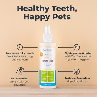 Show full view: Oxyfresh Dog & Cat Dental Spray, 8-fl oz bottle slide 3 of 11