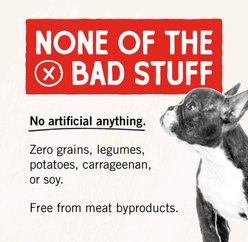 Stella & Chewy's Stella's Shredrs Adult Grain-Free Grass Fed Beef & Wild Caught Salmon Recipe in Broth Wet Dog Food, 2.8-oz pouch, case of 12 slide 2 of 8