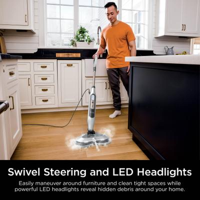 Show full view: Shark Steam & Scrub Pet Steam Blaster Mop, White slide 6 of 9