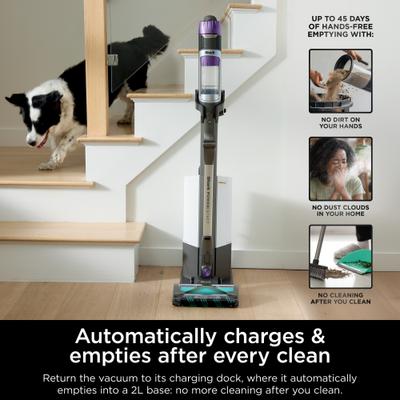 Show full view: Shark PowerDetect Clean & Empty System Cordless Stick Pet Vacuum, Grey slide 5 of 9