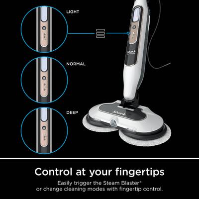 Show full view: Shark Steam & Scrub Pet Steam Blaster Mop, White slide 8 of 9