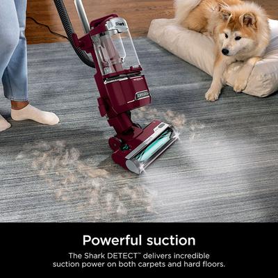 Show full view: Shark DETECT Lift-Away Corded Upright Pet Vacuum, Burgundy slide 2 of 9