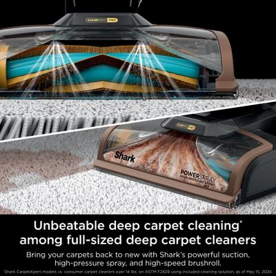 Show full view: Shark CarpetXpert HairPro with StainStriker Pet Carpet Cleaner, Gray slide 4 of 9