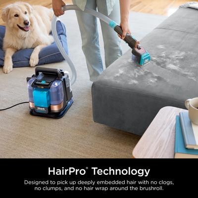 Show full view: Shark StainStriker HairPro Portable Spot & Stain Pet Carpet Cleaner, Teal slide 5 of 9