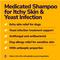Show in main carousel: Miracle Vet Medicated Dog Shampoo for Antibacterial Itchy Skin, Yeast Infection, Hot Spot & Allergy Relief with Hydrocortisone, 16-fl oz bottle slide 3 of 10