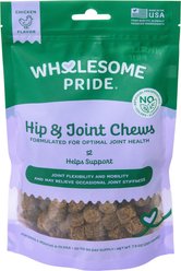 Wholesome Pride Pet Treats Mobility Bites Chicken Flavor Hip & Joint Chew Supplement for Dogs, 7.9-oz bag