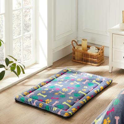 Show full view: Allisandro Comfort Dog & Cat Crate Mat, Vivid Bone, 18 x 12-in slide 2 of 6