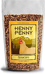 Henny Penny Mealworms Chicken Treat, 10-oz bag