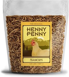 Henny Penny Mealworms Chicken Treat, 1.25-lb bag