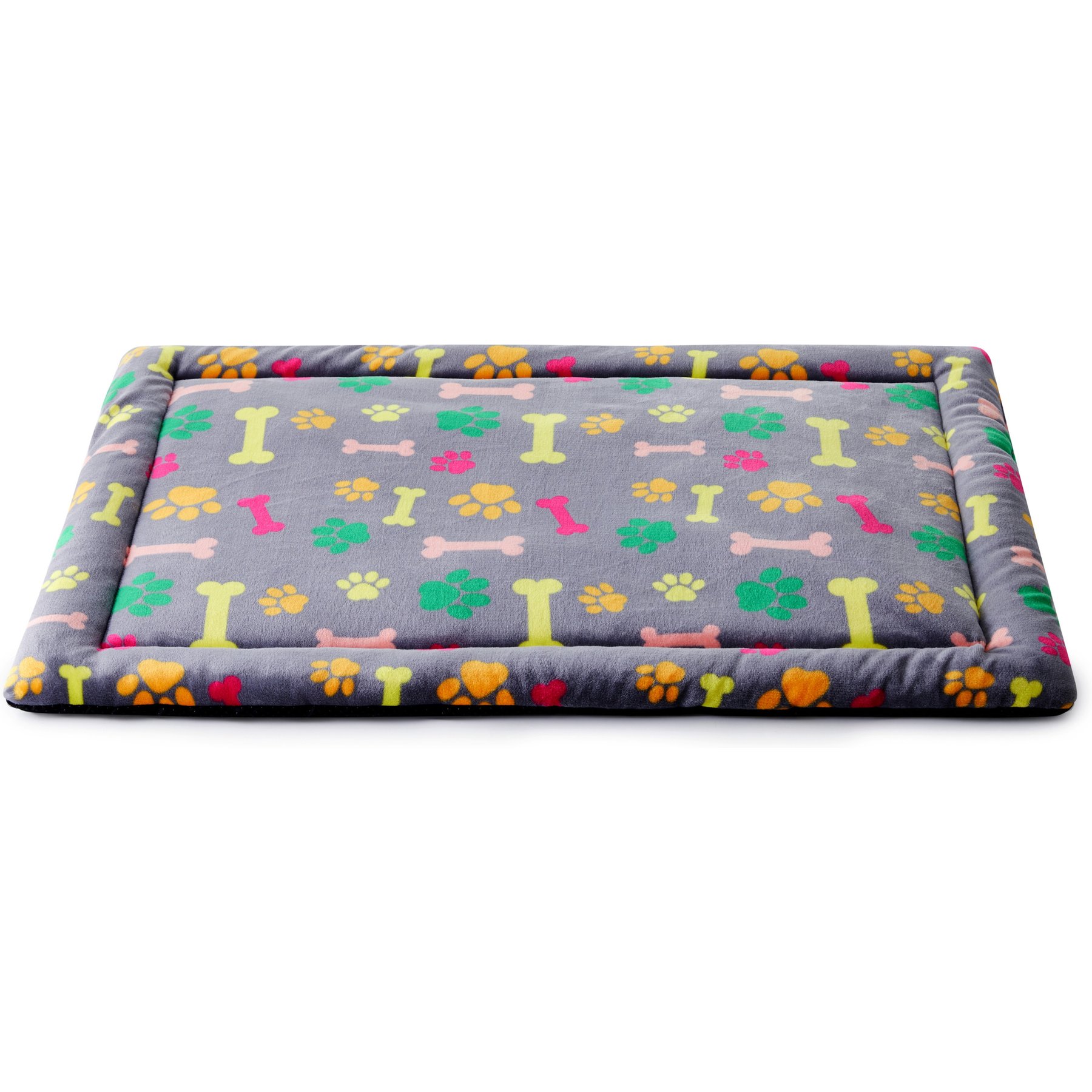 Allisandro Comfort Dog & Cat Crate Mat, Vivid Bone, 48 x 30-in