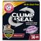 Show in main carousel: Arm & Hammer Litter Clump & Seal Multi-Cat Scented Clumping Clay Cat Litter, 14-lb box slide 1 of 13