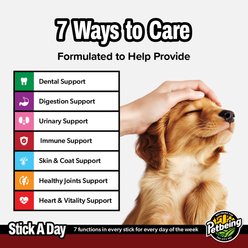 PetBeing Stick a Day 7-in-1 Daily Beef Chew Supplement for Dogs, 7 count slide 2 of 7