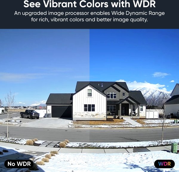Show full view: Wyze Cam v4 Indoor & Outdoor Pet Camera, White slide 5 of 12