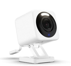 Wyze Cam v4 Indoor & Outdoor Pet Camera, White