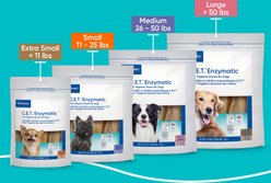 Virbac C.E.T. Enzymatic Dental Chews for X-Small Dogs, under 11-lbs, 8.4-oz bag slide 2 of 8