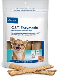 Virbac C.E.T. Enzymatic Dental Chews for X-Small Dogs, under 11-lbs, 8.4-oz bag