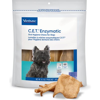 Virbac Virbac C.E.T. Enzymatic Dental Chews for Small Dogs, 8.5-oz bag