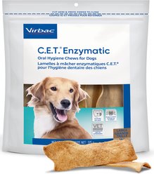 Virbac C.E.T. Enzymatic Dental Chews for Large Dogs, over 50-lbs, 1.13-lb bag