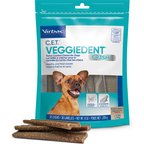 Virbac C.E.T. VeggieDent Fr3sh Dental Chews for X-Small Dogs, 30 count