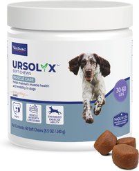 Virbac URSOLYX Soft Chew Supplement for Medium Breed Dogs, 60 count