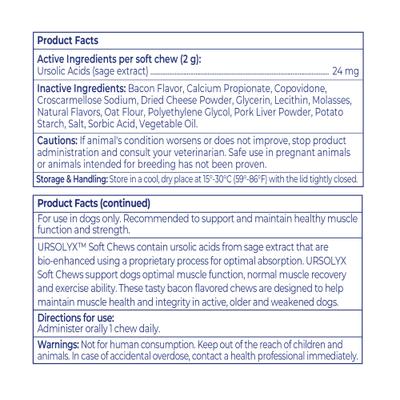 Show full view: Virbac URSOLYX Soft Chew Supplement for Small Breed Dogs, 60 count slide 8 of 10