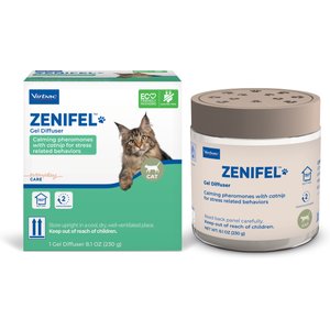 Virbac ZENIFEL Gel Calming Diffuser for Cats, 8.1-oz jar