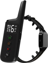 Pawious T330 Waterproof Dog Training Collar, 11 to 27-in neck, Black