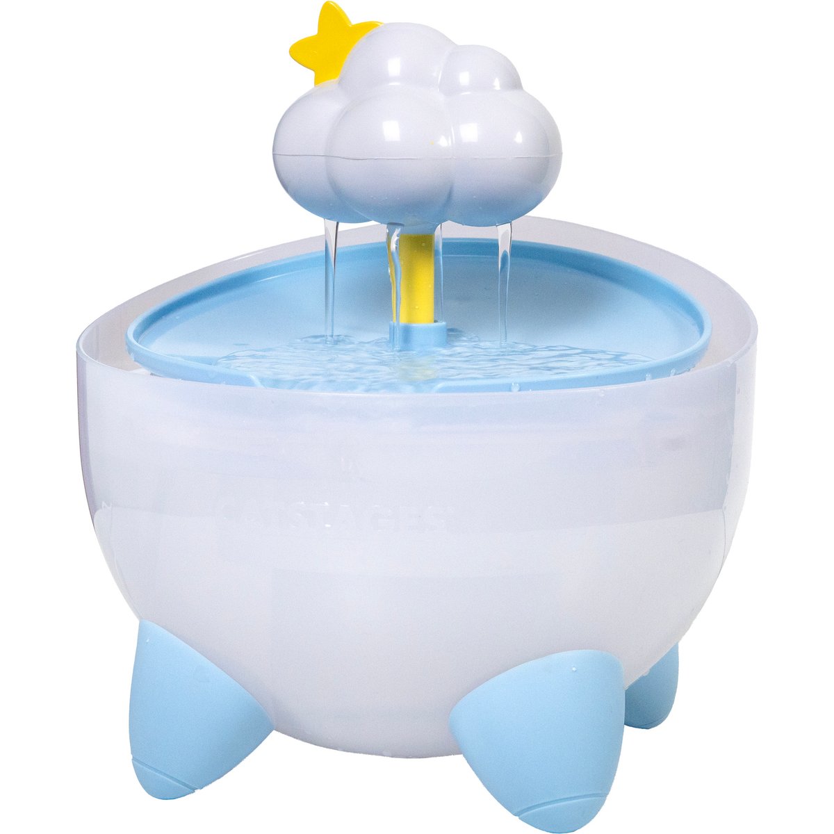 Catstages Purrfect Rain Cat Water Fountain, 67-oz